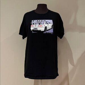 Key Street Nissan skyline R34 GTR shirt